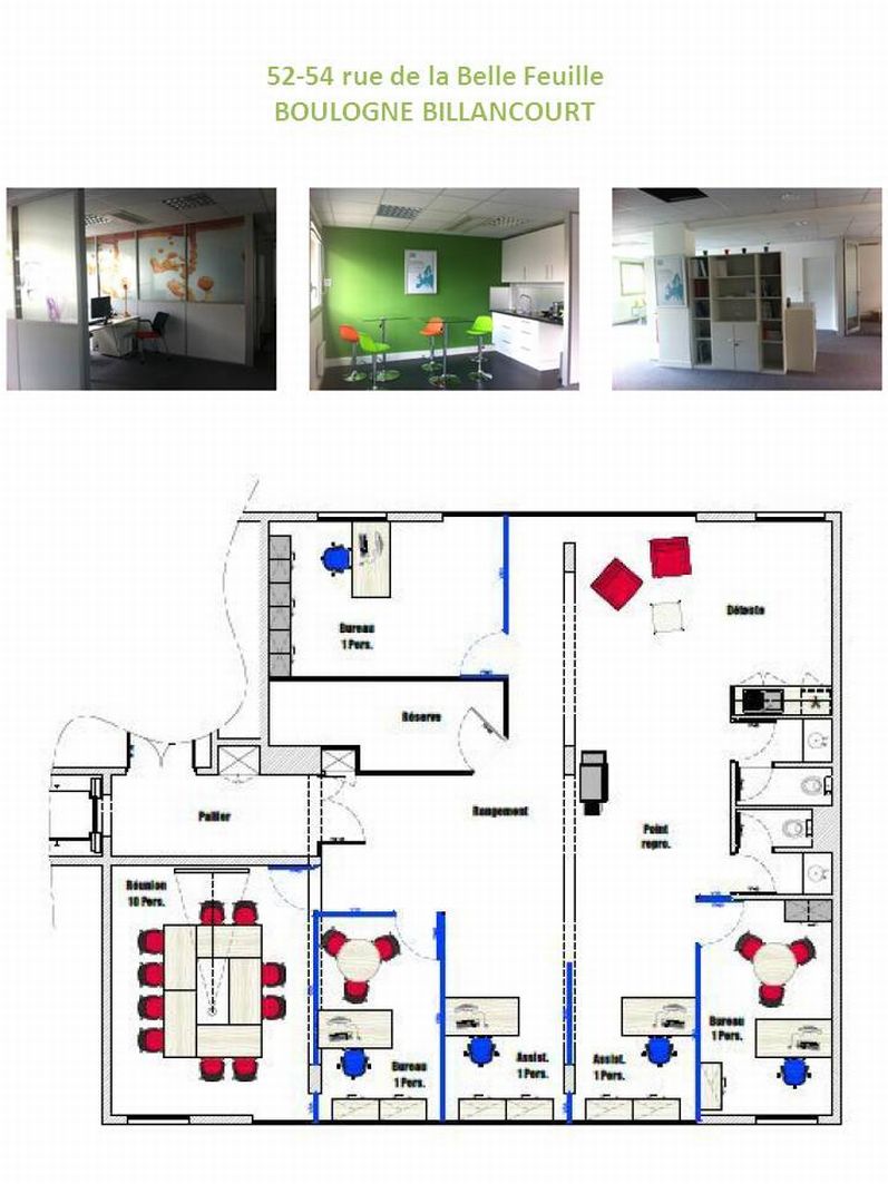 Bureau Boulogne-Billancourt 372m² Location bureau Boulogne-Billancourt Hauts-de-Seine OLBUR2531054 16